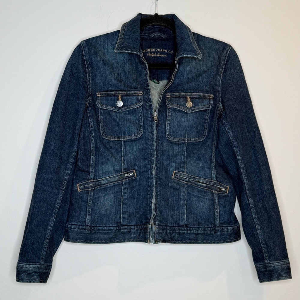 🔥Ralph Lauren Women's Blue Denim Jacket🔥